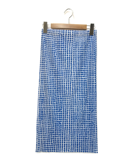 [Pre-owned] PLEATS PLEASE Dot Print Skirt Pleated Total Pattern Popularity Standard Slit Issey Miyake PP12-JG511