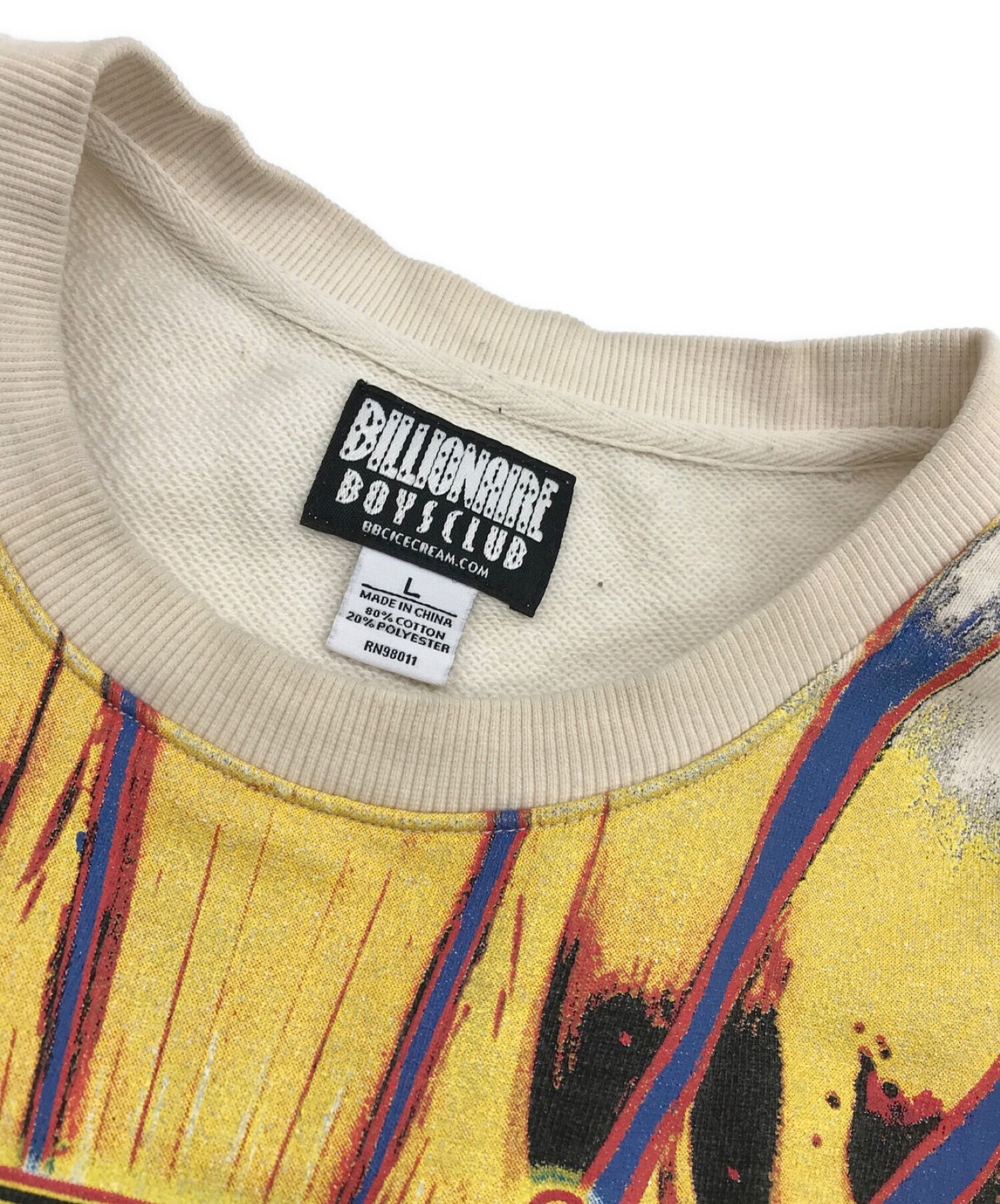 [Pre-owned] BILLIONAIRE BOYS CLUB BB Celestial Crew Neck Sweatshirt 801-9305