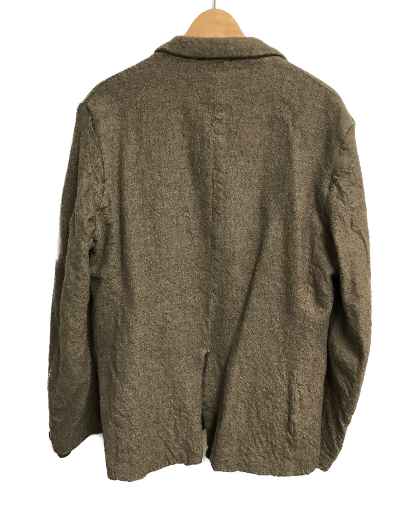 Comme des Garcons Homme羊毛缩水量身定制的外套HT-J025