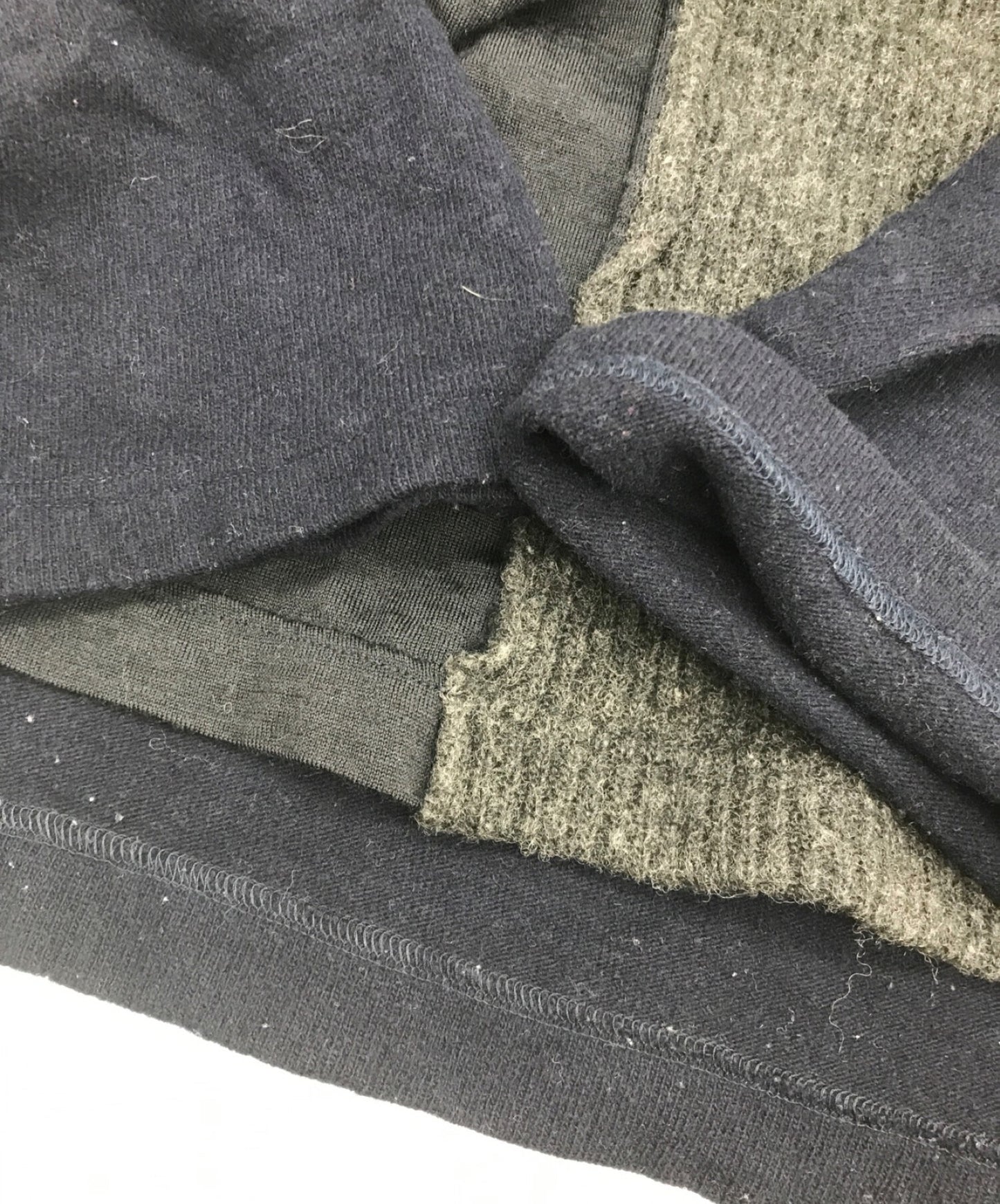 [Pre-owned] COMME des GARCONS SHIRT patchwork knit W10213