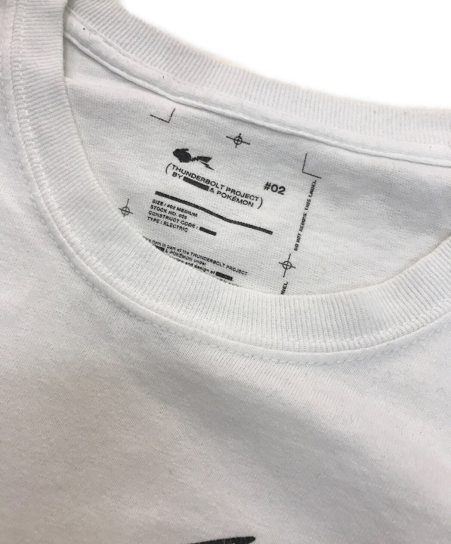 THUNDERBOLT PROJECT Printed T-shirt Raichu fragment&POKEMON