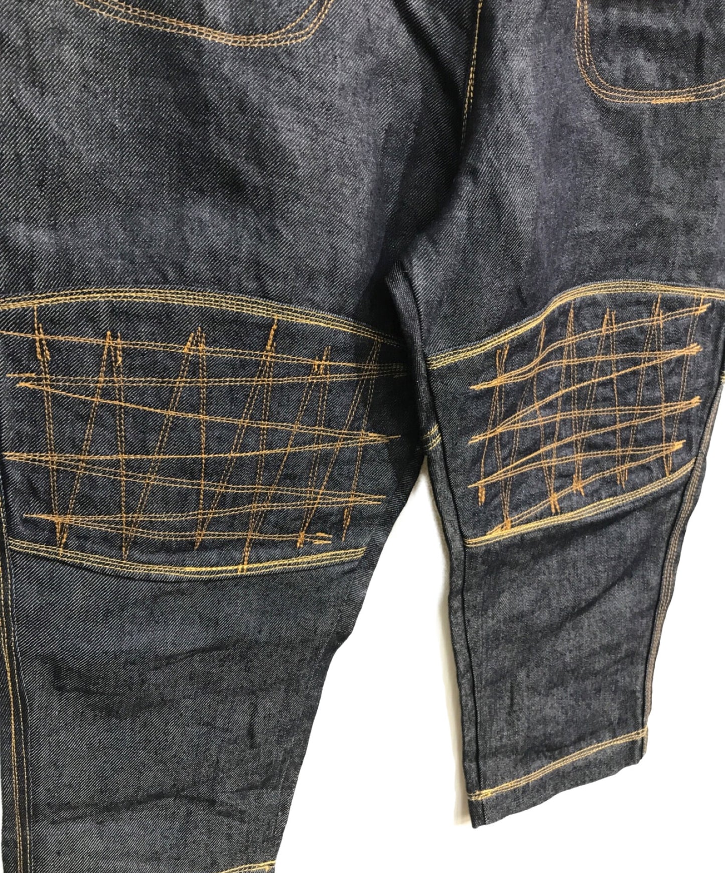 COMME des GARCONS JUNYA WATANABE MAN Linen stitched denim pants WG-P025 AD2020 WG-P025