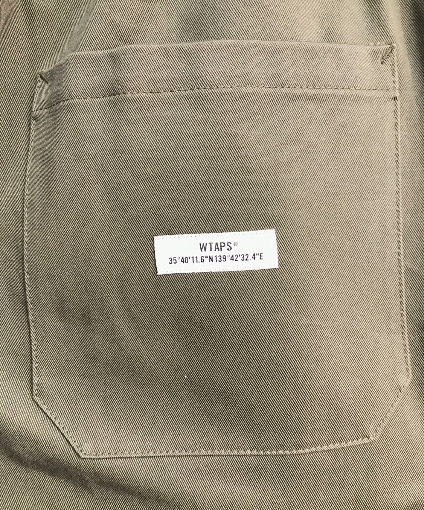 [Pre-owned] WTAPS seagull 03 trousers cotton twill 212wvdt-ptm08 212wvdt-ptm08