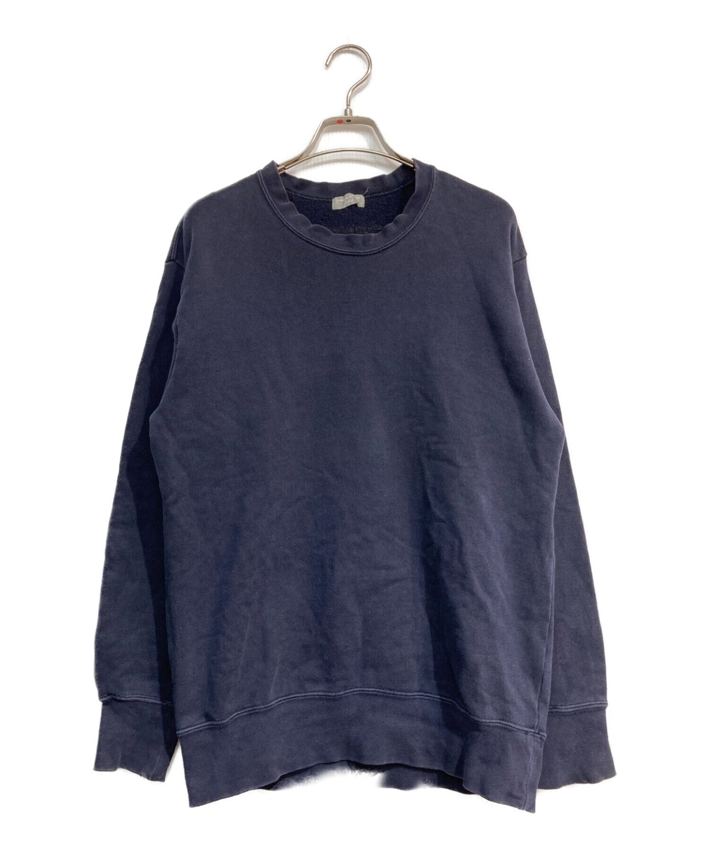 [Pre-owned] COMME des GARCONS HOMME 80s-90s Back Embroidery Logo Crewneck Sweatshirt Tanaka Om