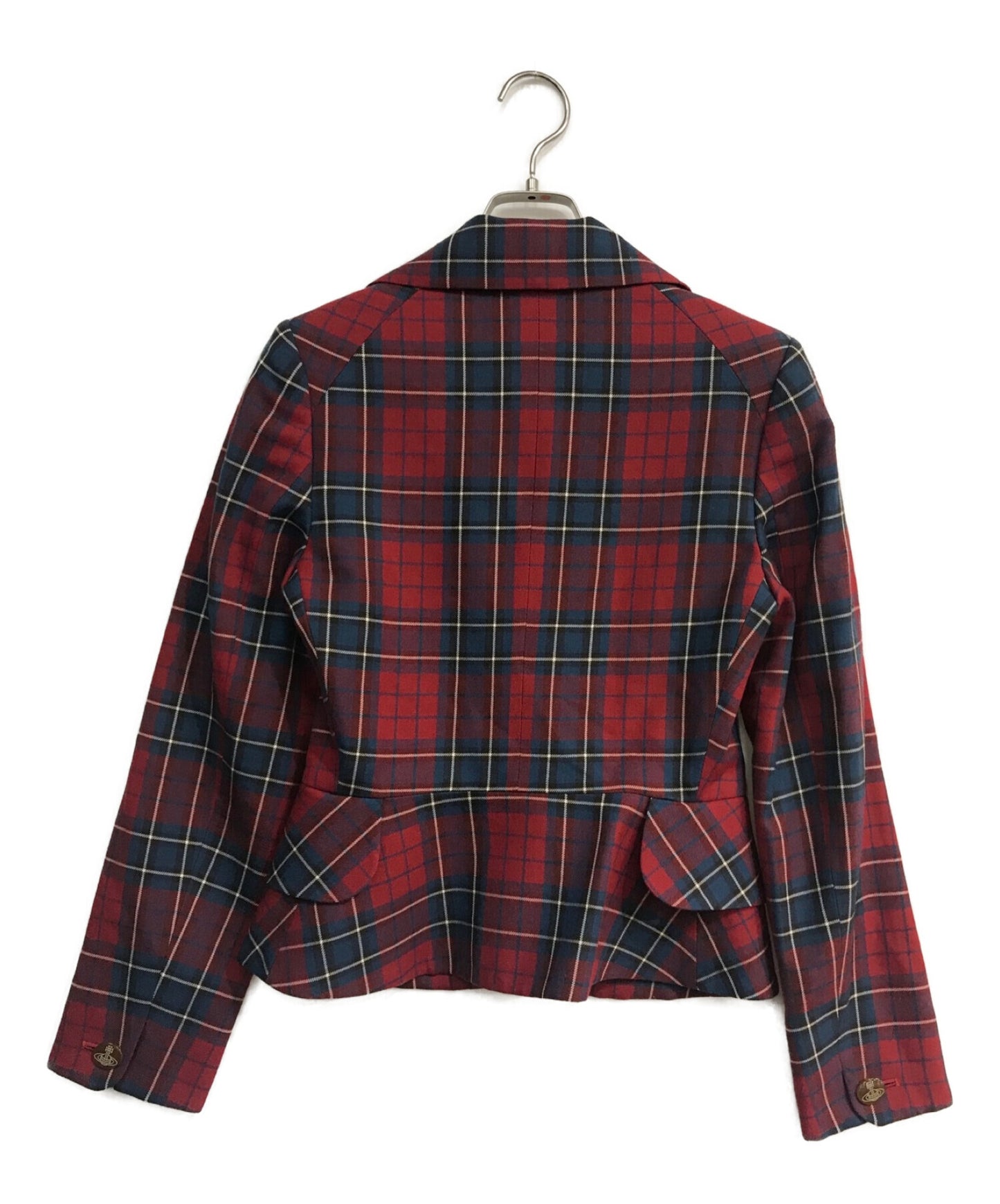 Vivienne Westwood RED LABEL Tartan plaid love jacket 16-01-452005 16-01-452005