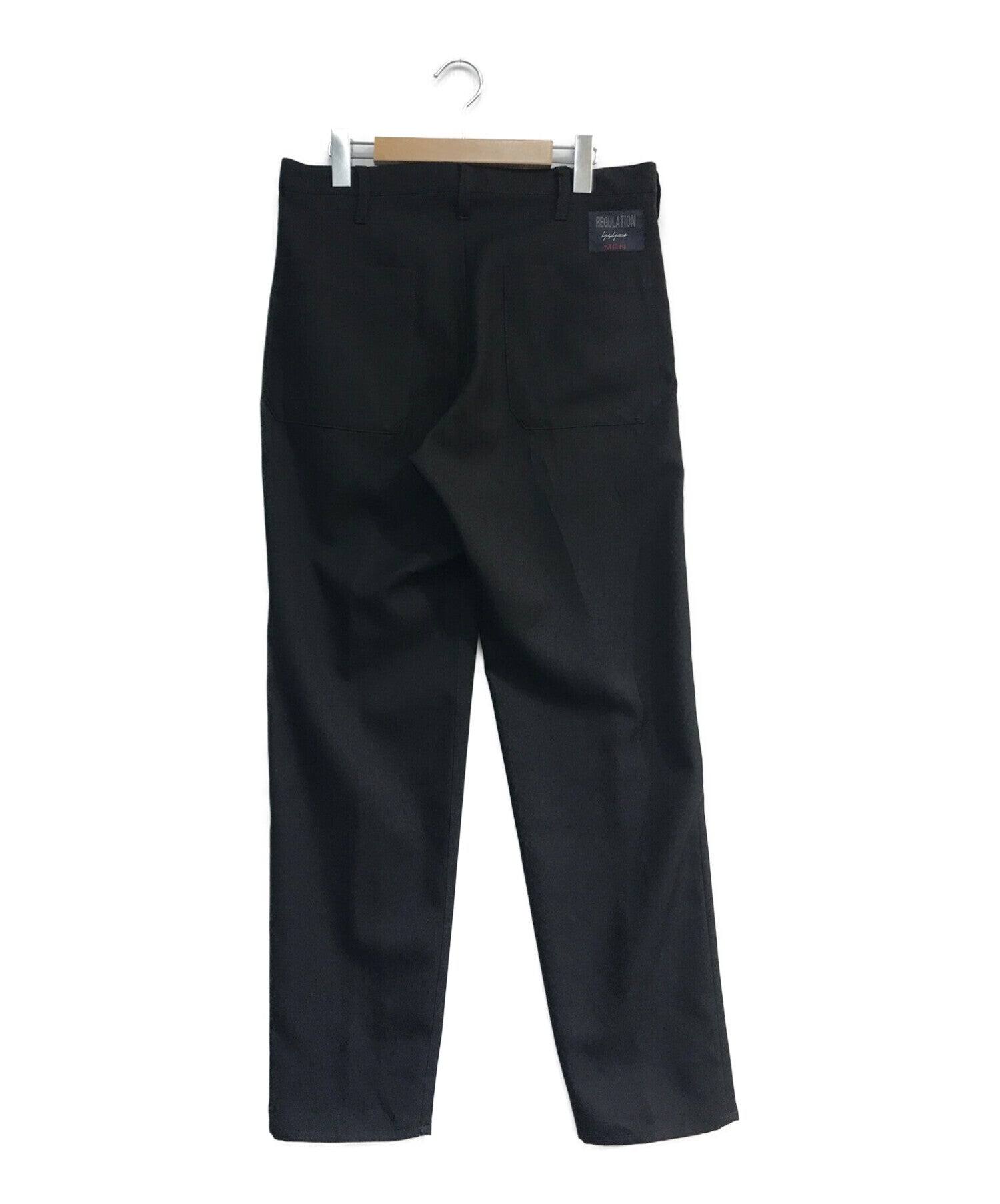 REGULATION Yohji Yamamoto Estelle Center Press Pants HW-P50-940 HW-P50-940