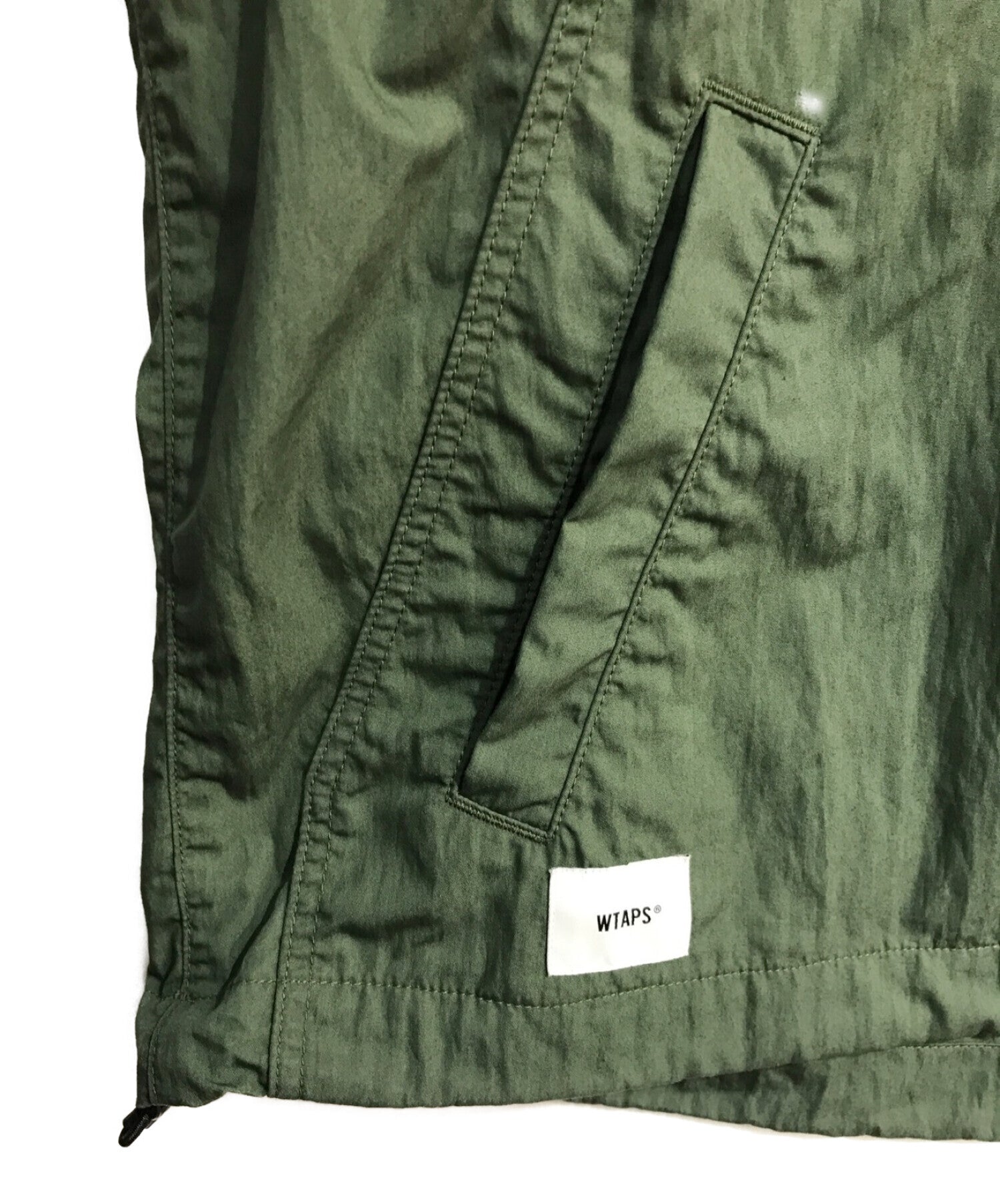 [Pre-owned] WTAPS SBS JACKET. 221WVDT-JKM02 Anorak Jacket Khaki  221wvdt-jkm02