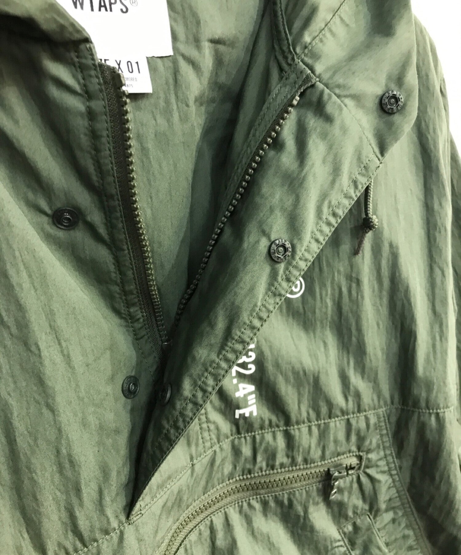 [Pre-owned] WTAPS SBS JACKET. 221WVDT-JKM02 Anorak Jacket Khaki  221wvdt-jkm02