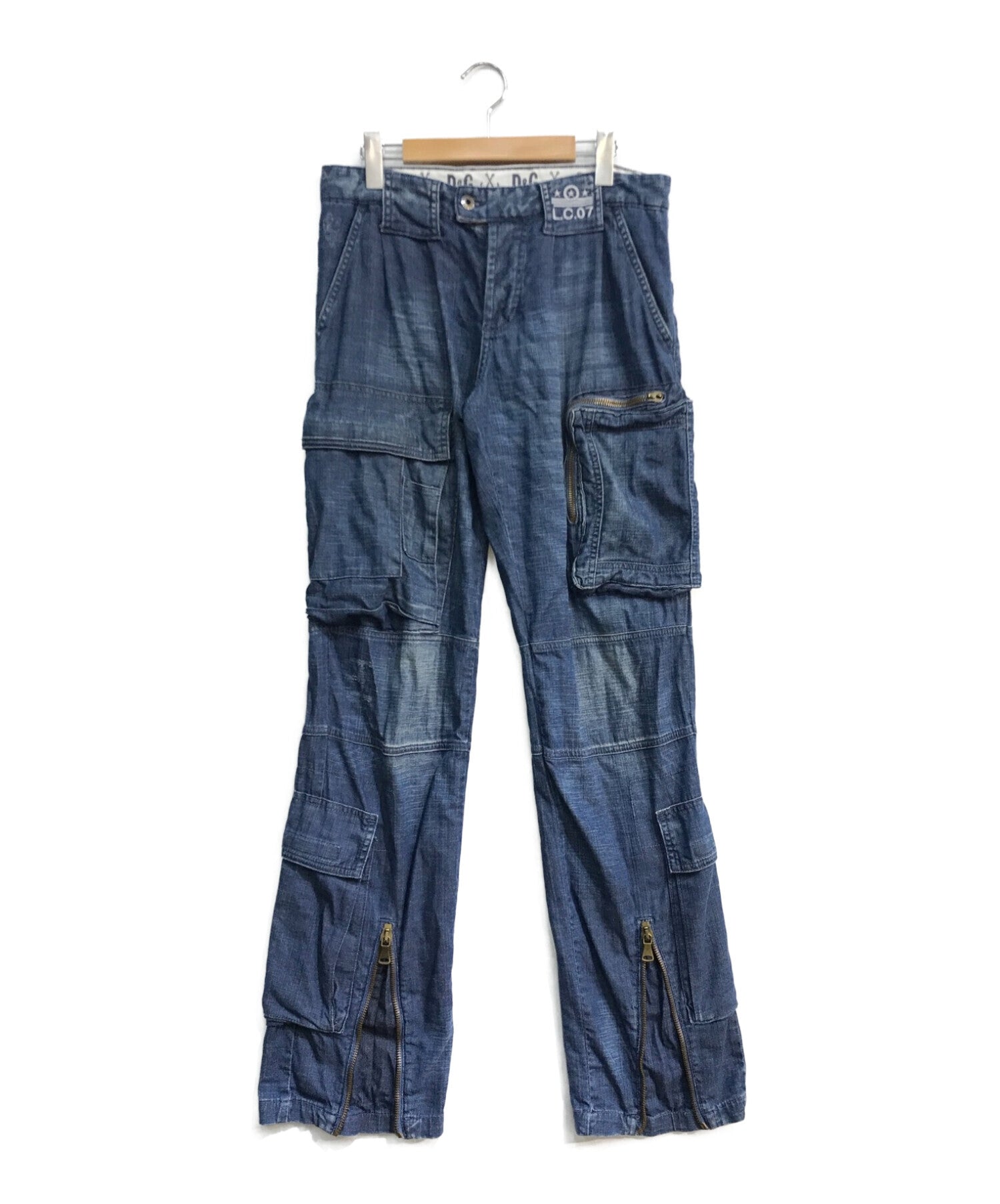 Pre-owned] D&G DOLCE & GABBANA Denim Flight Cargo Pants – Archive Factory