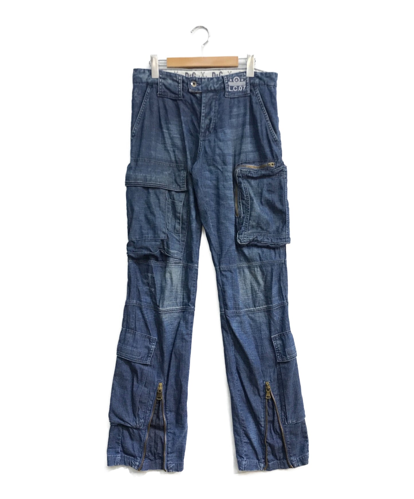 D&G DOLCE & GABBANA Denim Flight Cargo Pants | Archive Factory