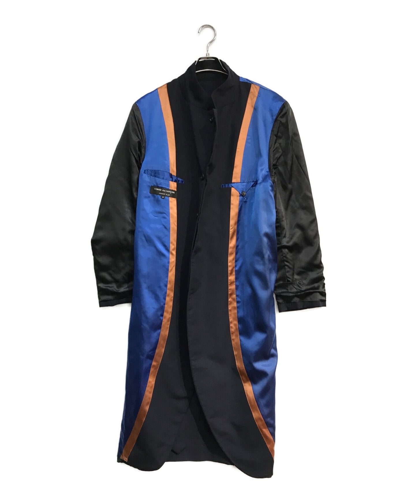 [Pre-owned] COMME des GARCONS HOMME PLUS  Gobelins Period AD1999 00ss Evolving Colors Lining Switch Wool Gaber Long Coat PJ-100005M PJ-100005M