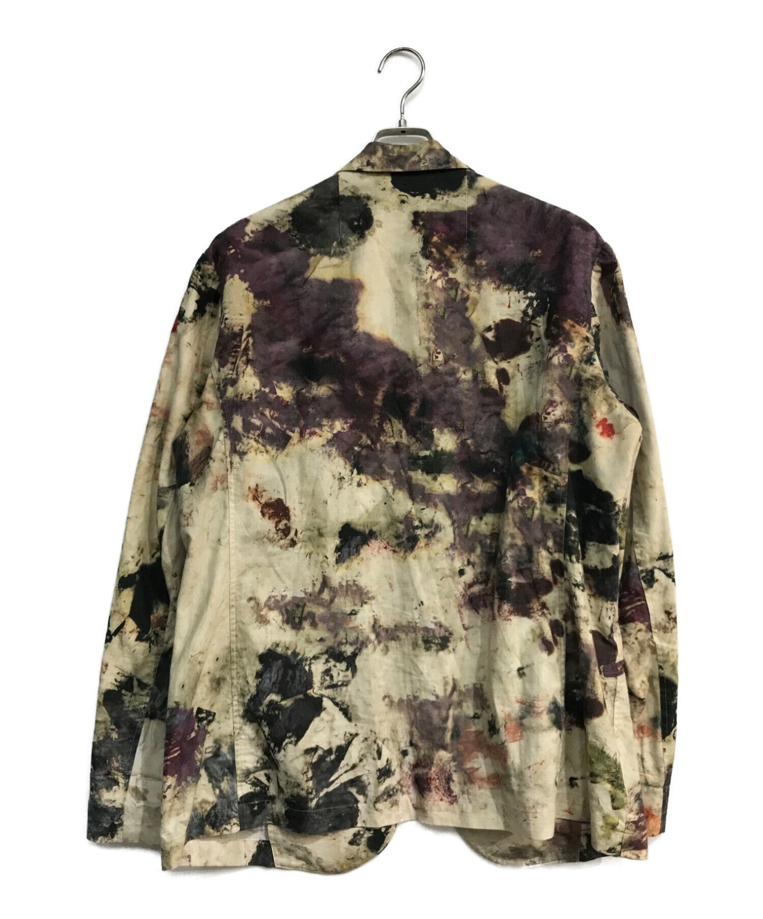 Yohji Yamamoto pour homme Painting Print Tailored Jacket HW-J59
