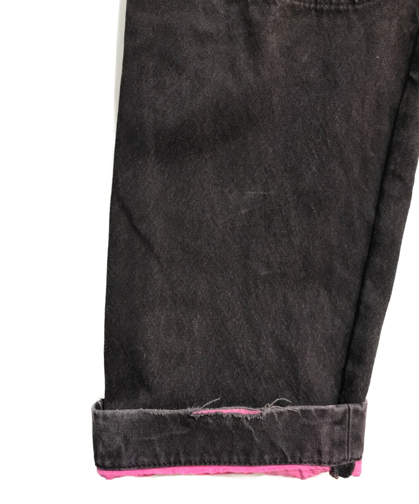 [Pre-owned] COMME des GARCONS HOMME Product dyed denim pants Wide denim pants AD2004 HO-P015 HO-P015