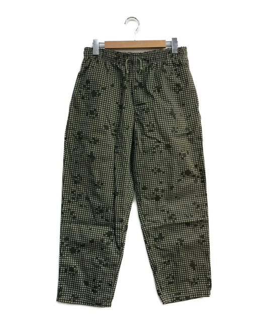[Pre-owned] WTAPS TROUSERS/COTTON.TWILL.CAMO 212WVDT-PTM09 Olive 21AW Easy Pants Camo Pattern 212wvdt-ptm09
