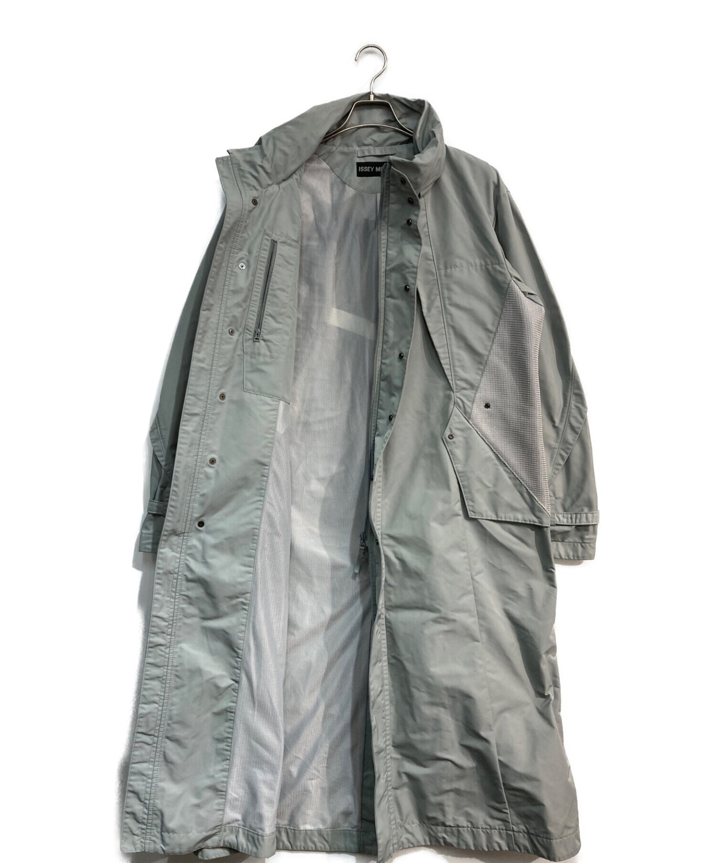 [Pre-owned] ISSEY MIYAKE Parachute stand collar long coat ME83FA116 ME83FA116