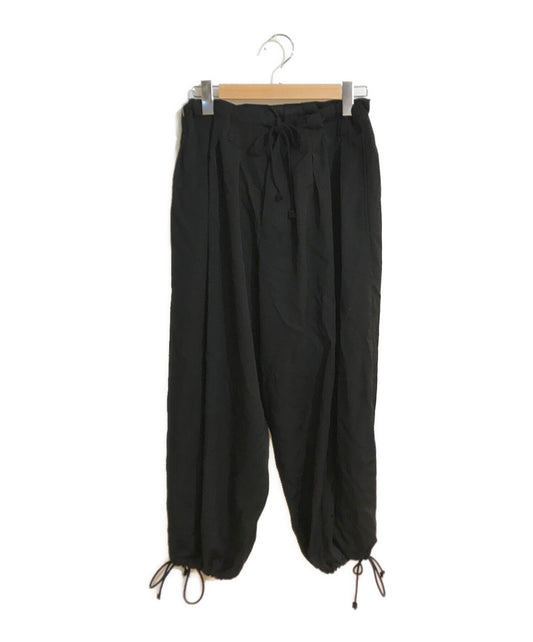 Yohji Yamamoto 20SS羊毛Gabardine气球裤HN-P06-100