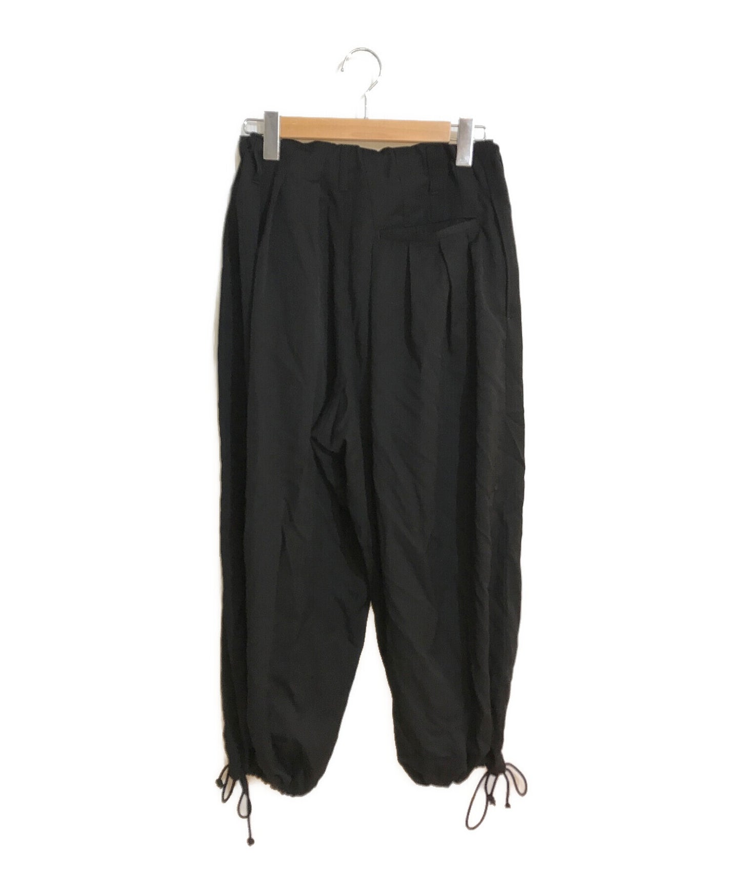 Yohji Yamamoto 20ss Wool Gabardine Balloon Balloon Pants HN-P06-100