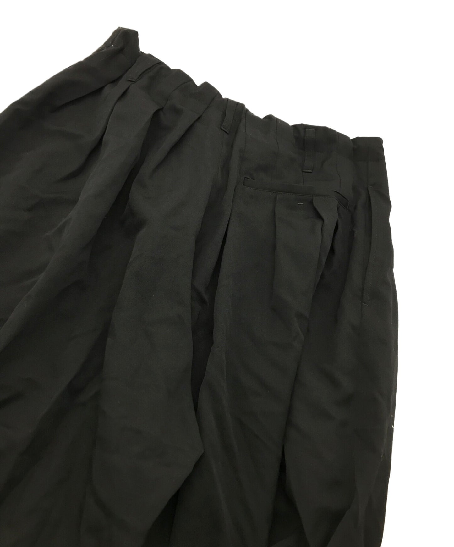 Yohji Yamamoto 20ss Wool Gabardine Balloon Balloon Pants HN-P06-100