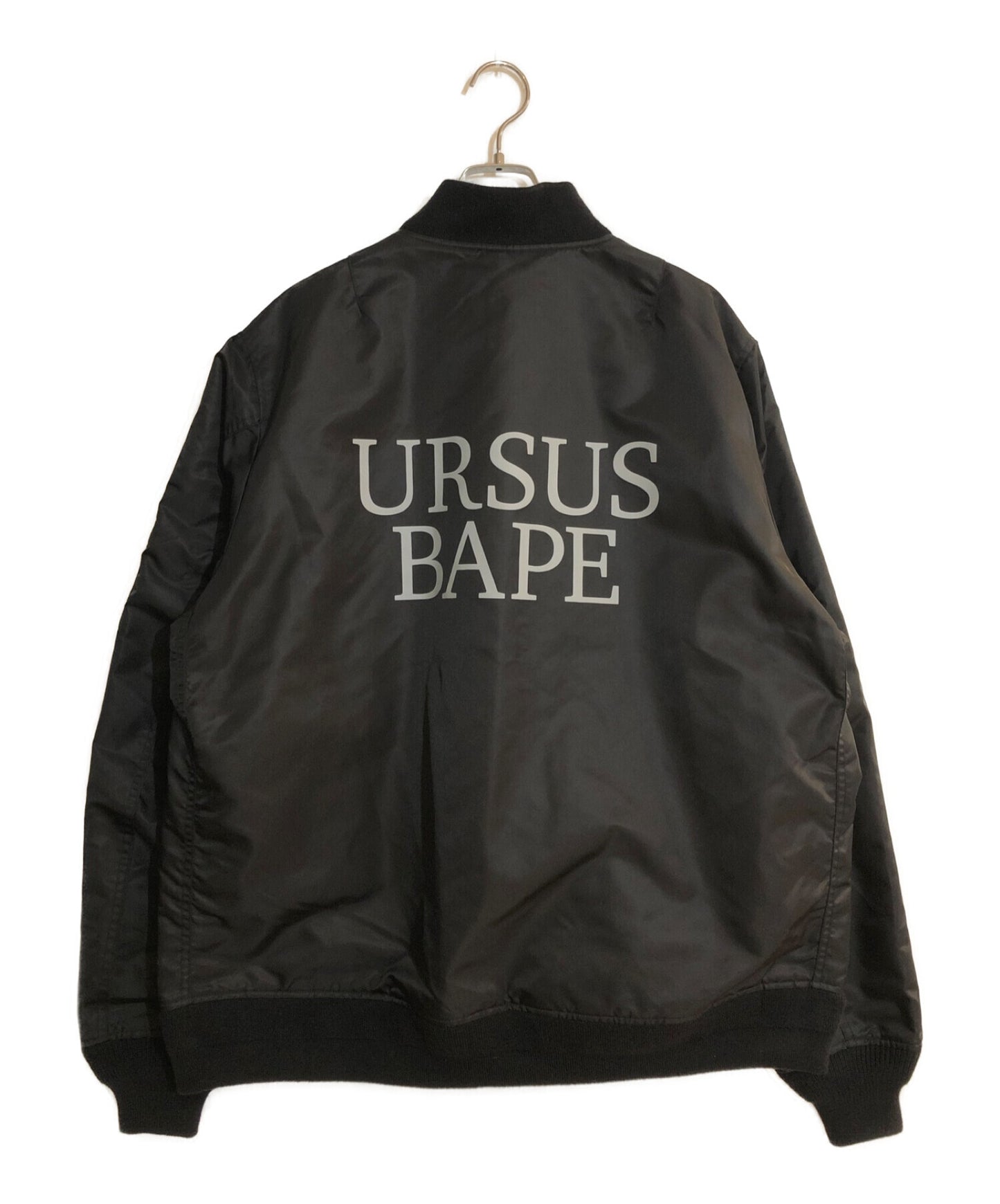 ursus bape ursus 나일론 느슨한 맞춤 ma-1 재킷 1H70141008