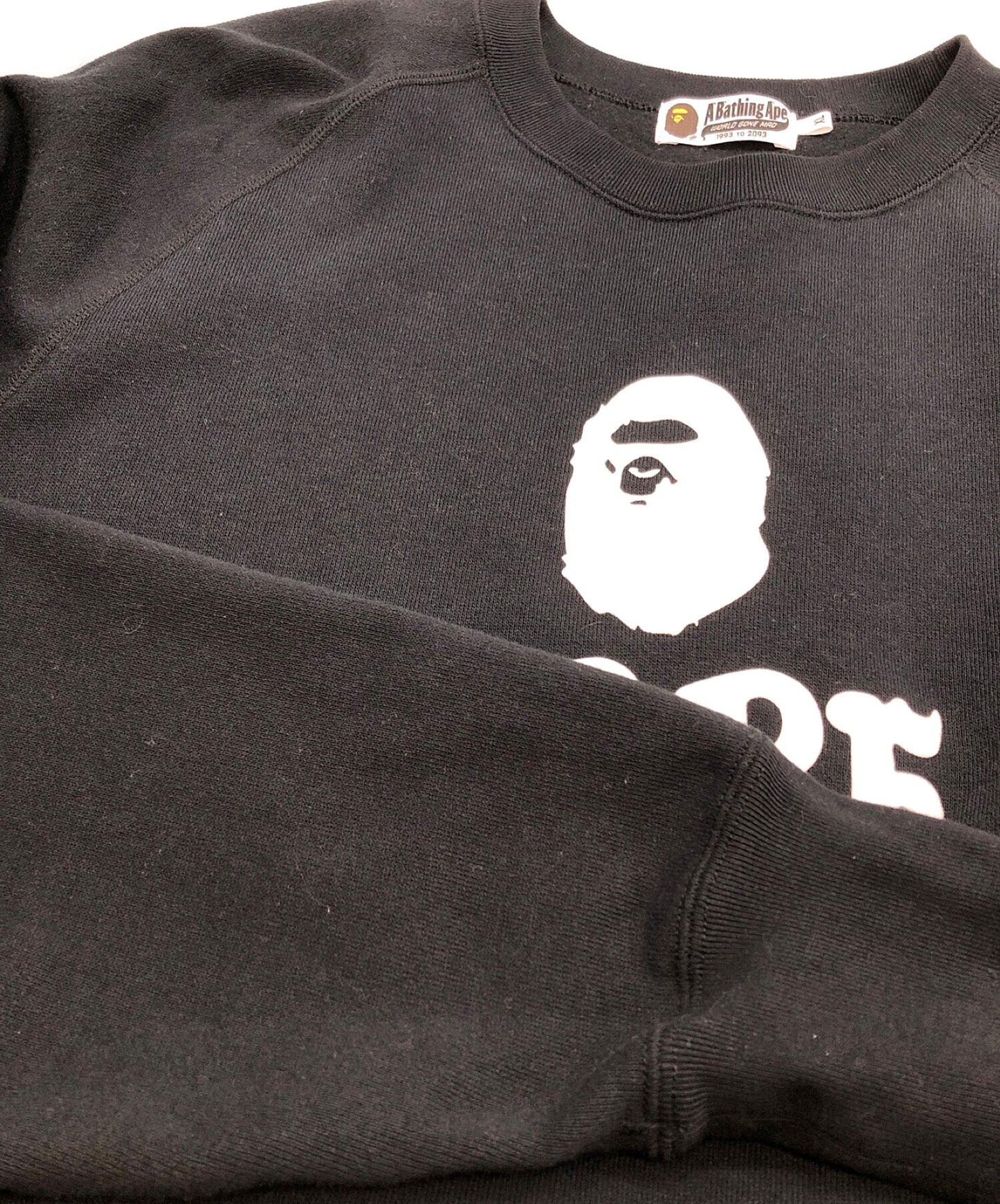 [Pre-owned] A BATHING APE BAPE Relaxed Fit Crew Neck 0ZXSWM113001J