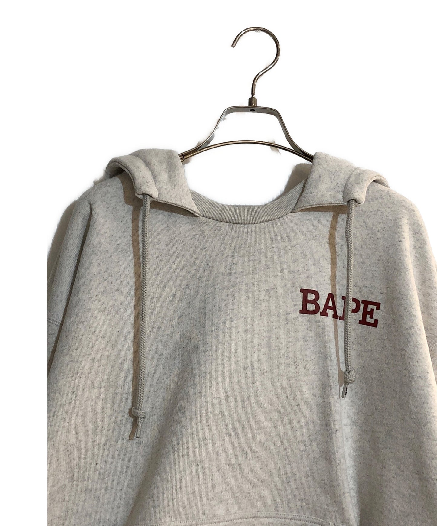 [Pre-owned] A BATHING APE Relaxed Fit Pullover Hoodie 0ZXSWM114002J