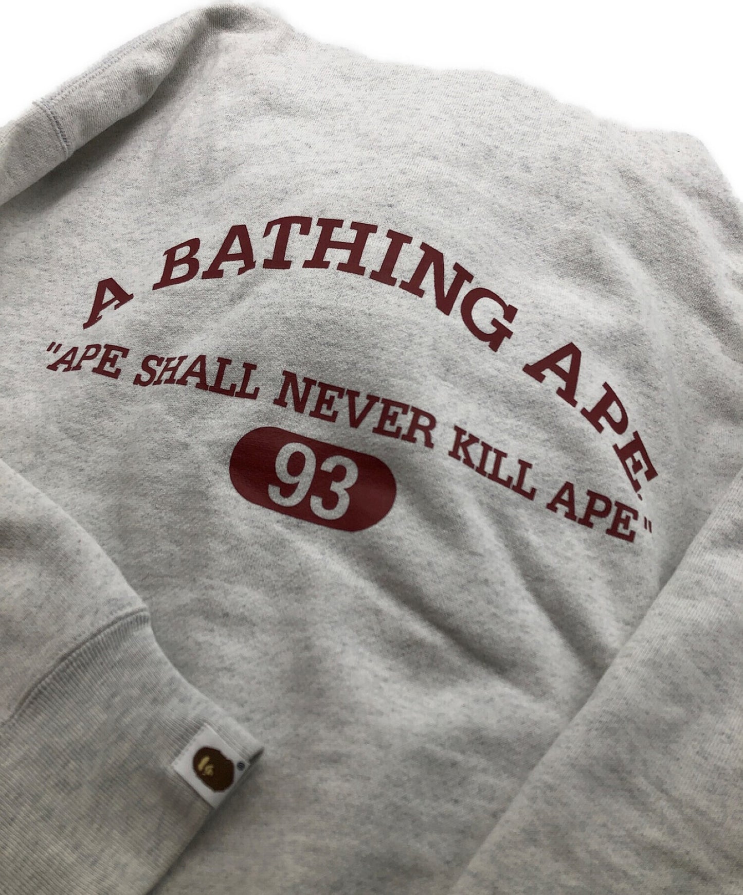 A BATHING APE Relaxed Fit Pullover Hoodie 0ZXSWM114002J