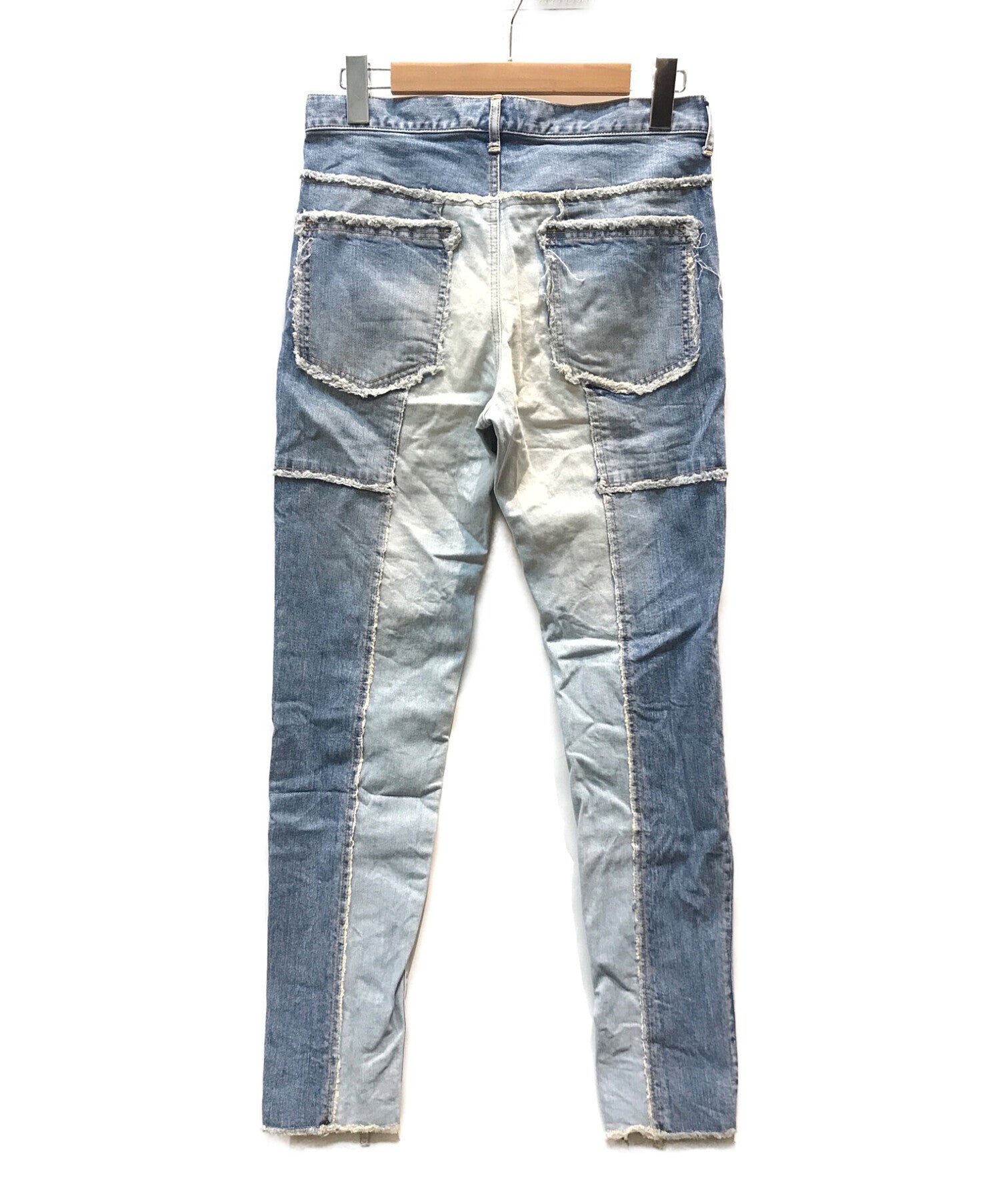 Pre-owned] JohnUNDERCOVER 18AW Cut-off Stretch Denim Pants JUV4505-1 –  Archive Factory