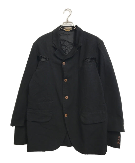 [Pre-owned] COMME des GARCONS HOMME PLUS Damaged layered jacket PF-J064