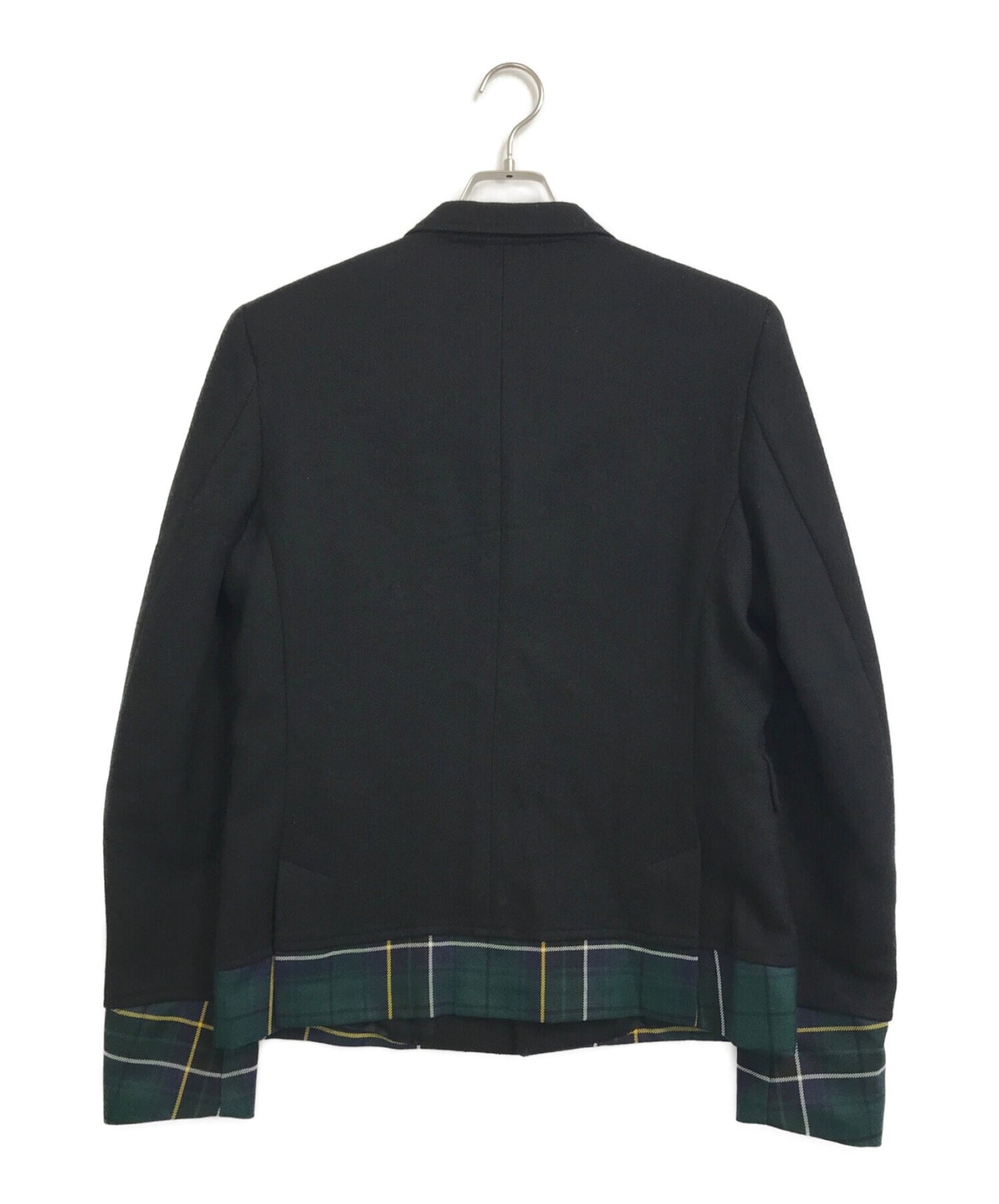 Comme des Garcons 셔츠 확인 재킷 W14013