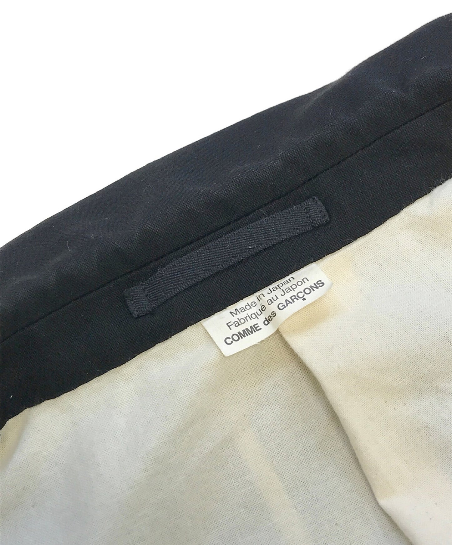 [Pre-owned] COMME des GARCONS HOMME PLUS Poly product-dyed cutting swallow-tail jacket PQ-J011