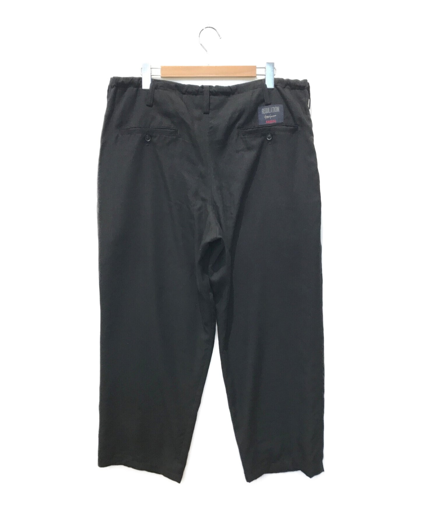[Pre-owned] Yohji Yamamoto pour homme REGULATION CELLULOSE TWILL BASIC STRING PANTS HG-P01-240