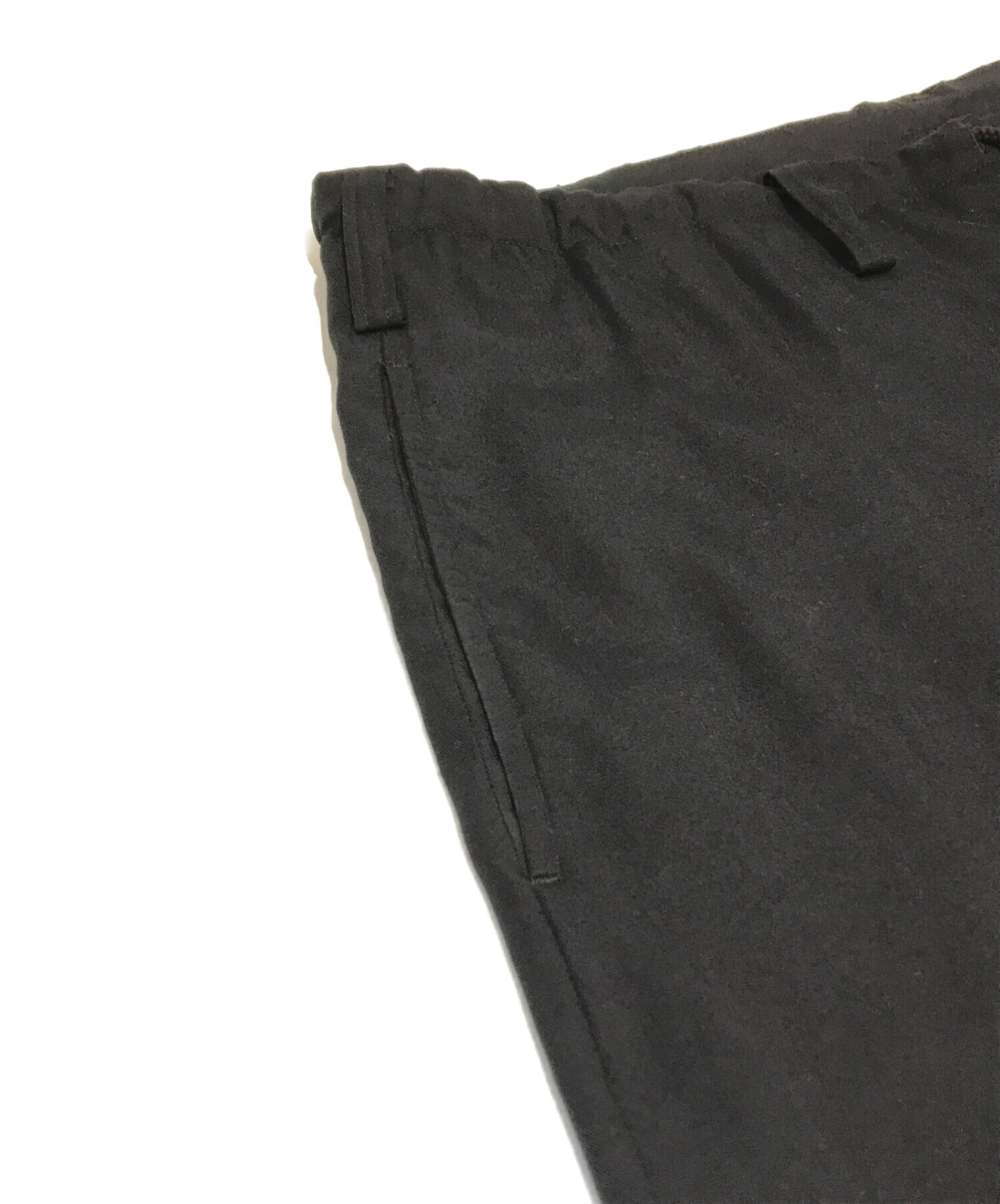 Yohji Yamamoto Pour Homme調節纖維素斜紋襯裡褲子hg-p01-240