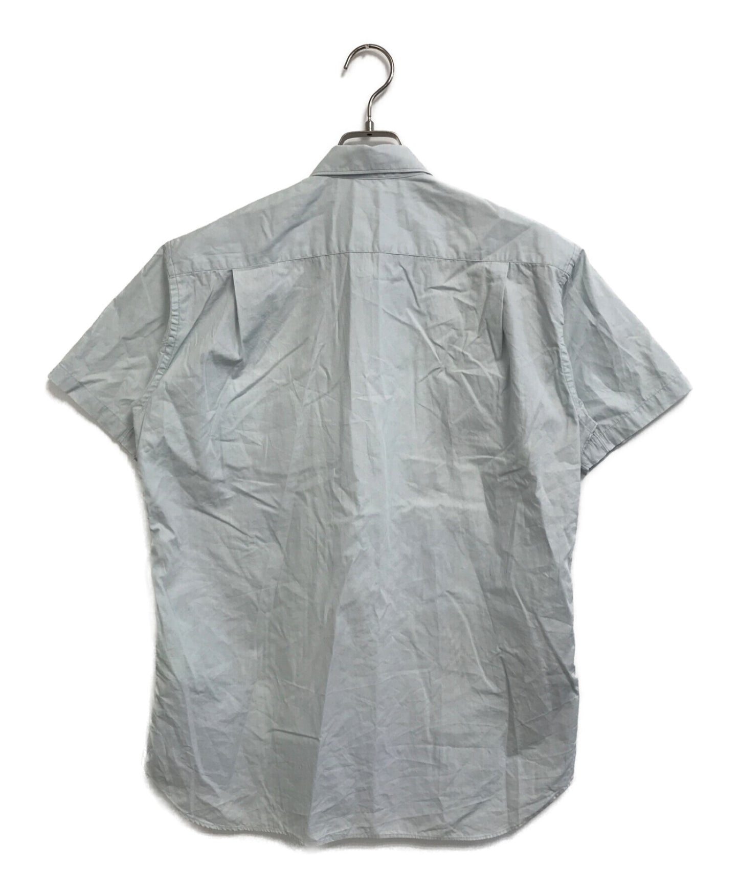 Comme des Garcons 셔츠 미친 패턴 재건 짧은 소매 셔츠 S24047