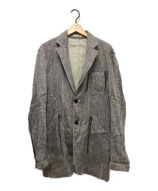 [Pre-owned] YOHJI YAMAMOTO linen jacket  MY-J32-315
