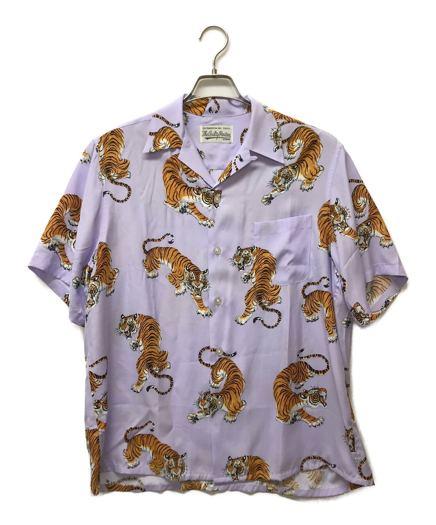 WACKO MARIA Tiger Print Hawaiian Shirt