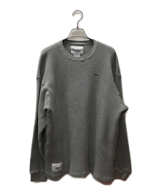 [Pre-owned] WTAPS WAFFLE / LS / COTTON. loose. sign 222ATDT-CSM15