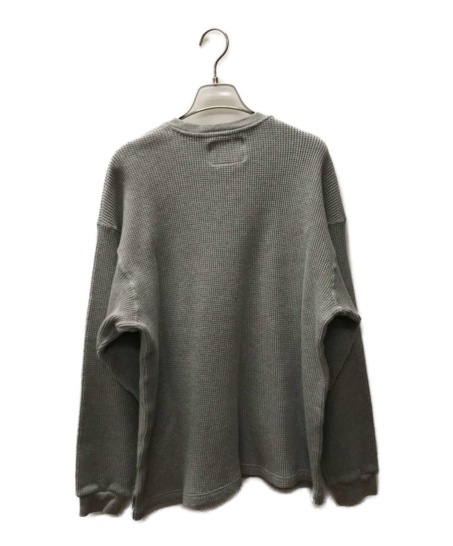 WTAPS WAFFLE / LS / COTTON. LOOSE. SIGN-