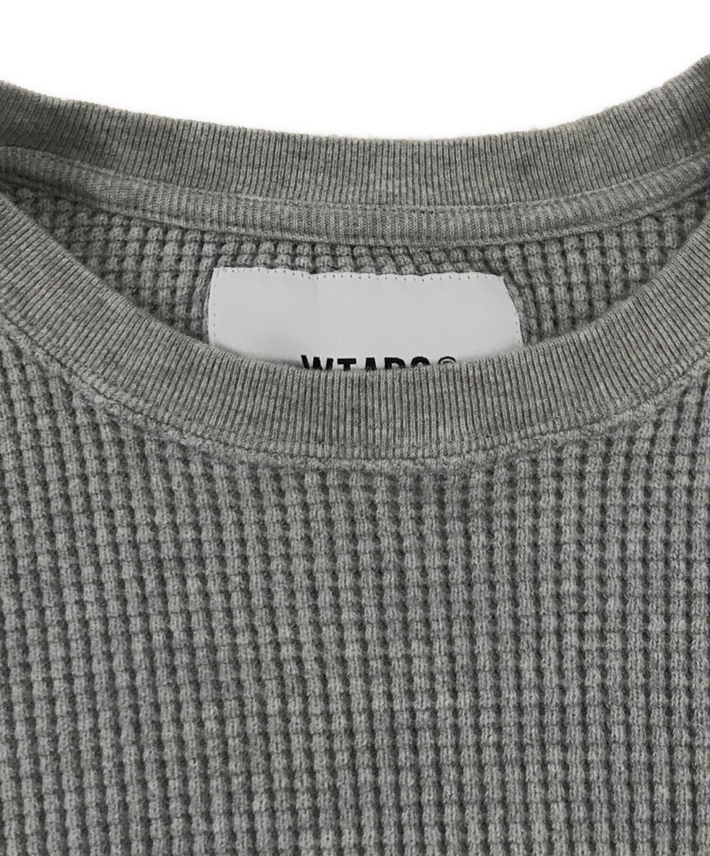 WTAPS WAFFLE / LS / COTTON. loose. sign 222ATDT-CSM15 | Archive