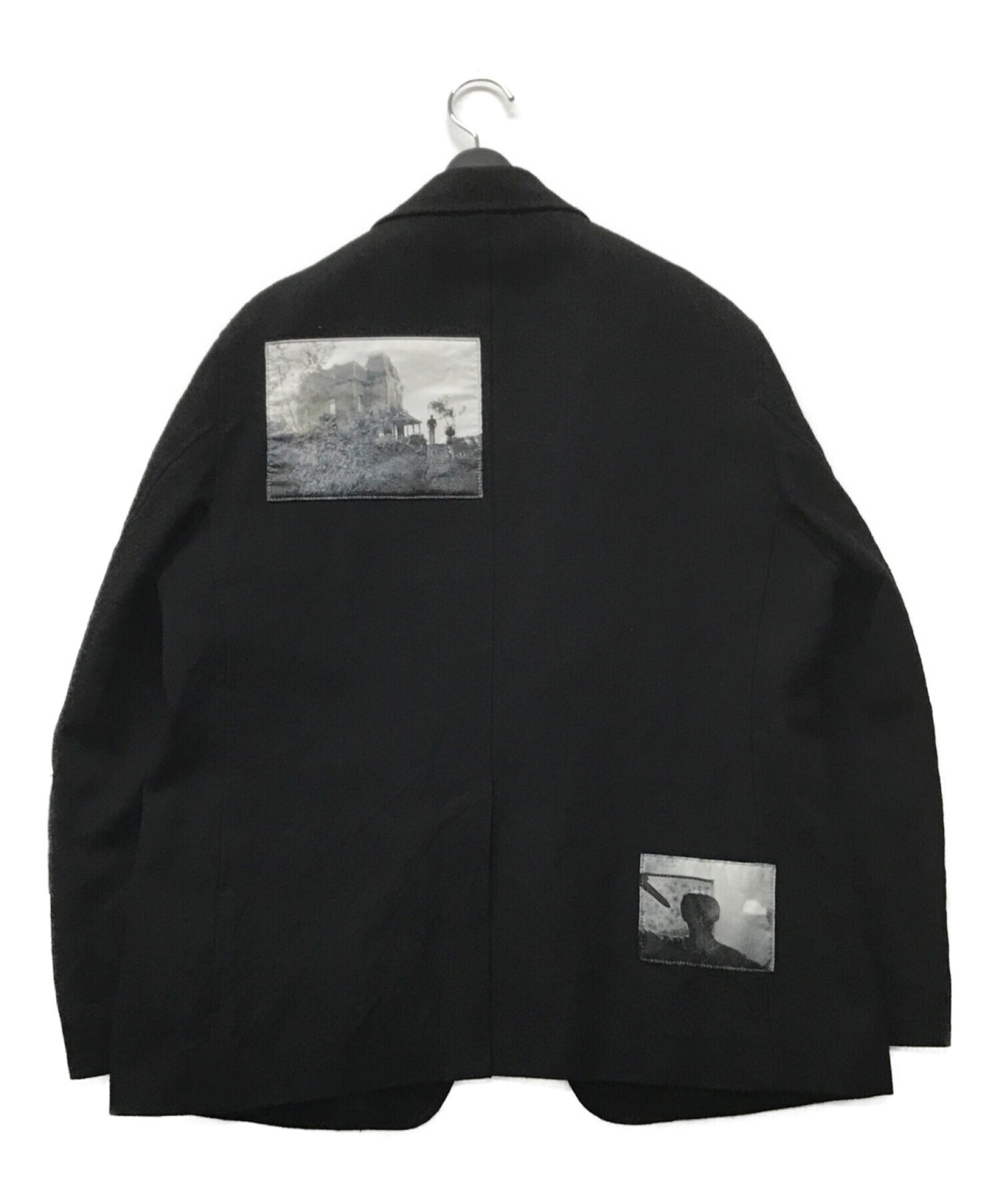 [Pre-owned] UNDERCOVER WOOL 1 BUTTON JACKET PSYCHO JQ PATCH