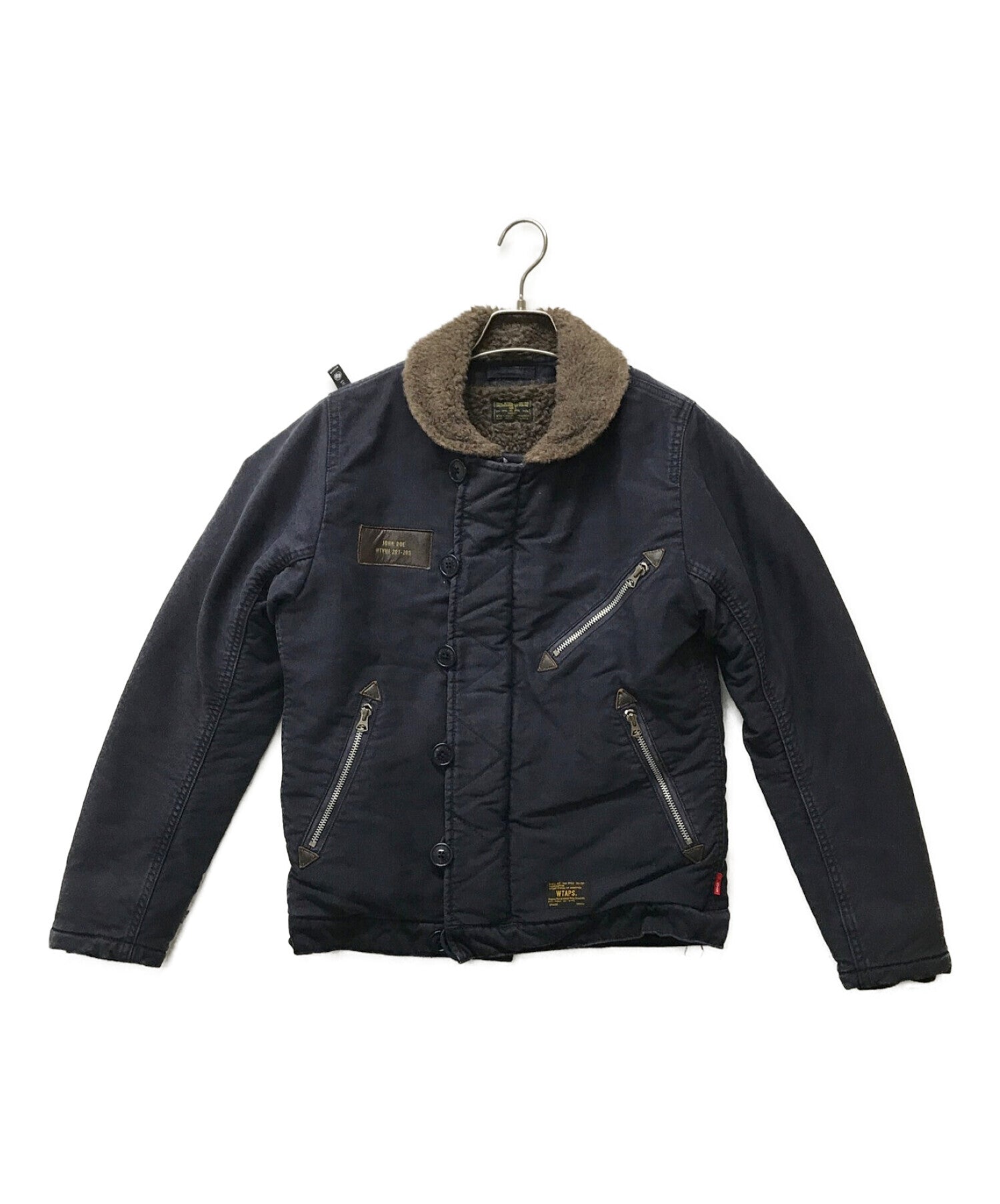 WTAPS N-1 JACKET 15AW Wtaps 15AW N-1 Deck Jacket, Navy, Size M