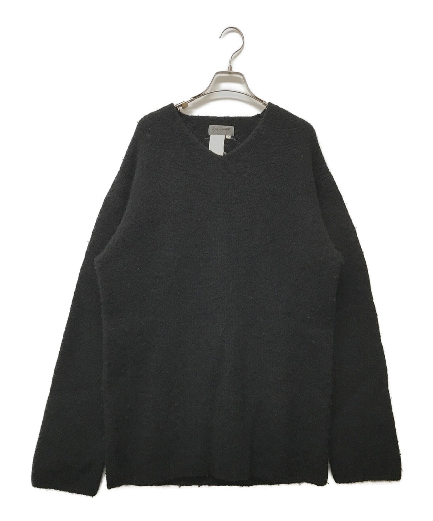 Yohji Yamamoto Pour Homme Vintage Wool V-Neck编织HN-K17-181