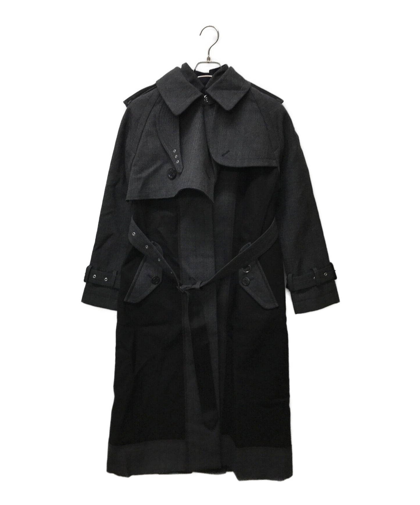 Sacai Checking Coat 22-06265