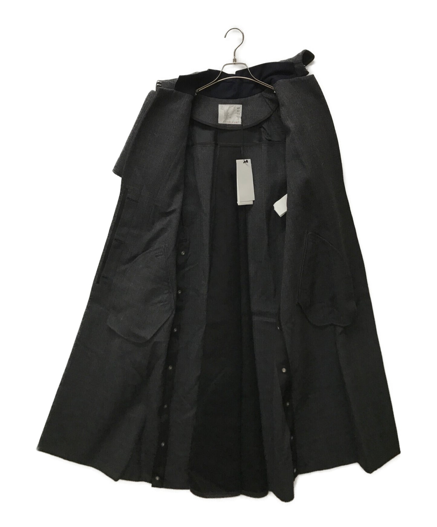 Sacai Checking Coat 22-06265