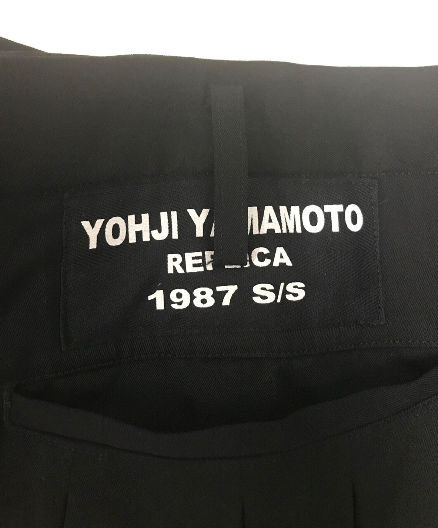 Yohji Yamamoto Pour Homme Cutout tuck tuck宽裤子HH-P33-110