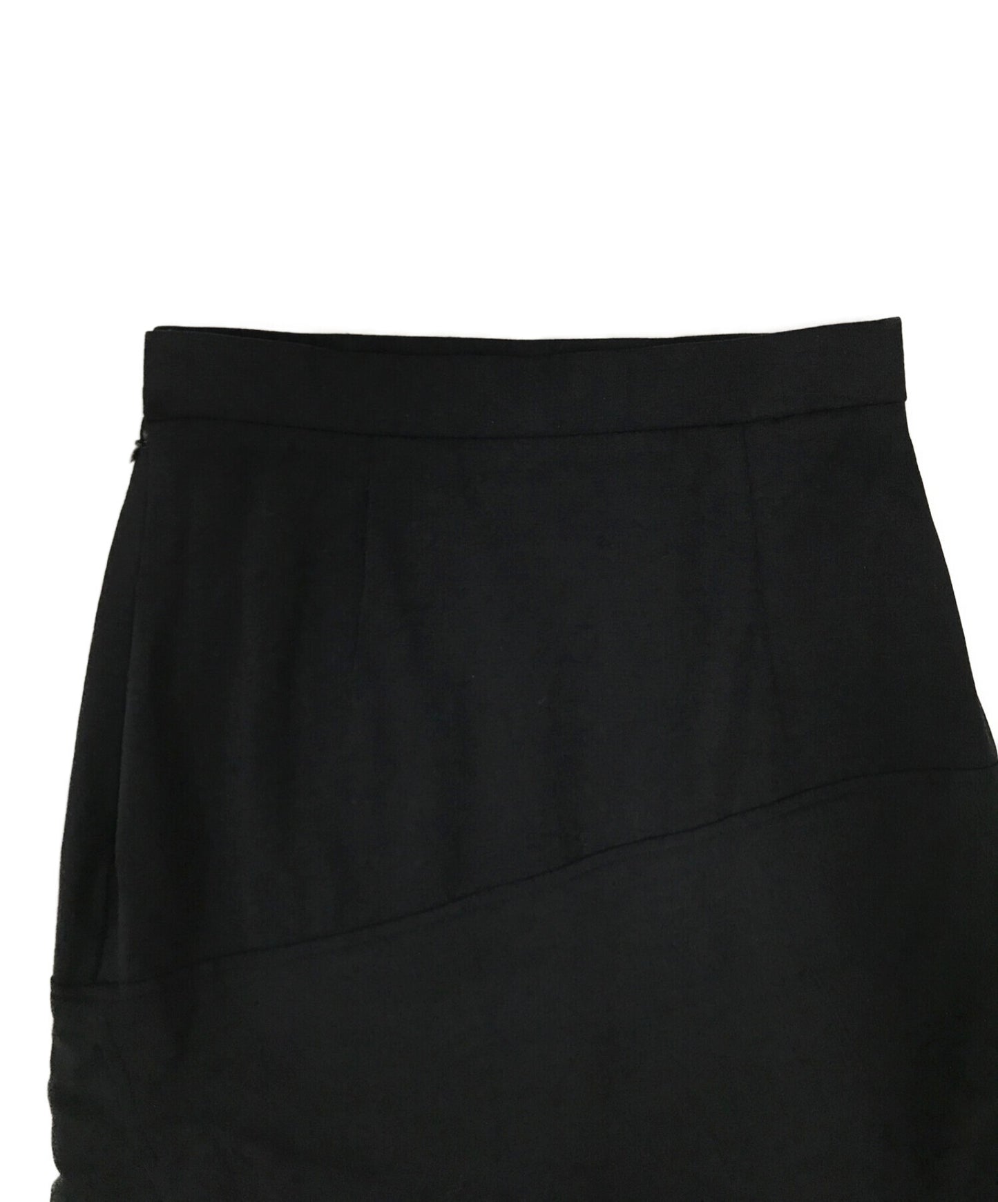 [Pre-owned] COMME des GARCONS Vintage Pleats Switched Asymmetrical Skirt GS-11035M