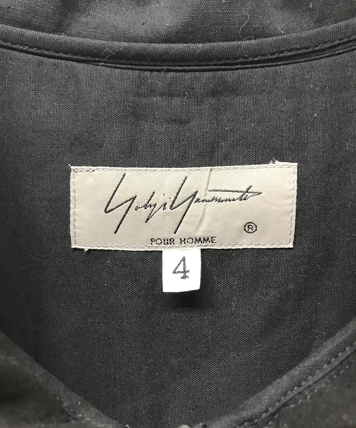 [Pre-owned] Yohji Yamamoto pour homme double-left shirt HD-B16-012