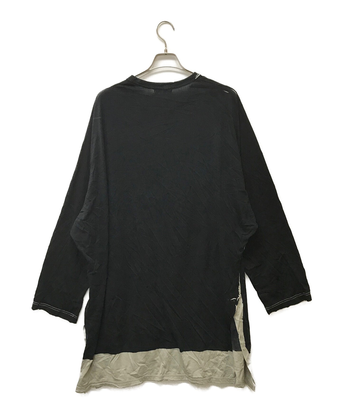[Pre-owned] Yohji Yamamoto pour homme Mura-dyed long cut and sewn HH-T08-078