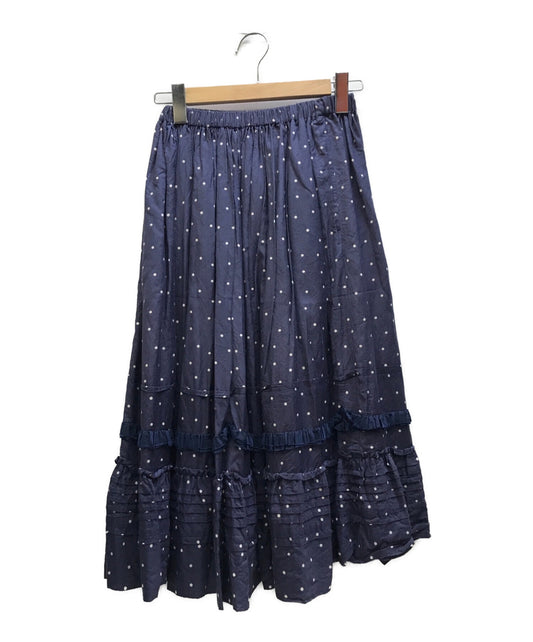 [Pre-owned] tricot COMME des GARCONS Dot Tiered Skirt TS-S020