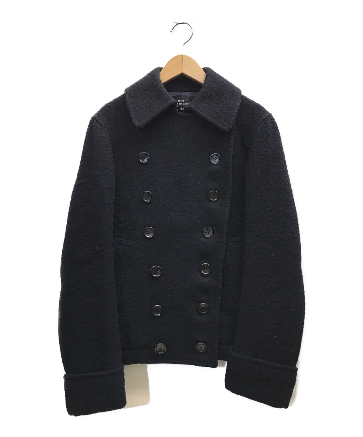 国内全数検品COMME des GARCONS tricot TR-J029 AD2006 ピーコート コート