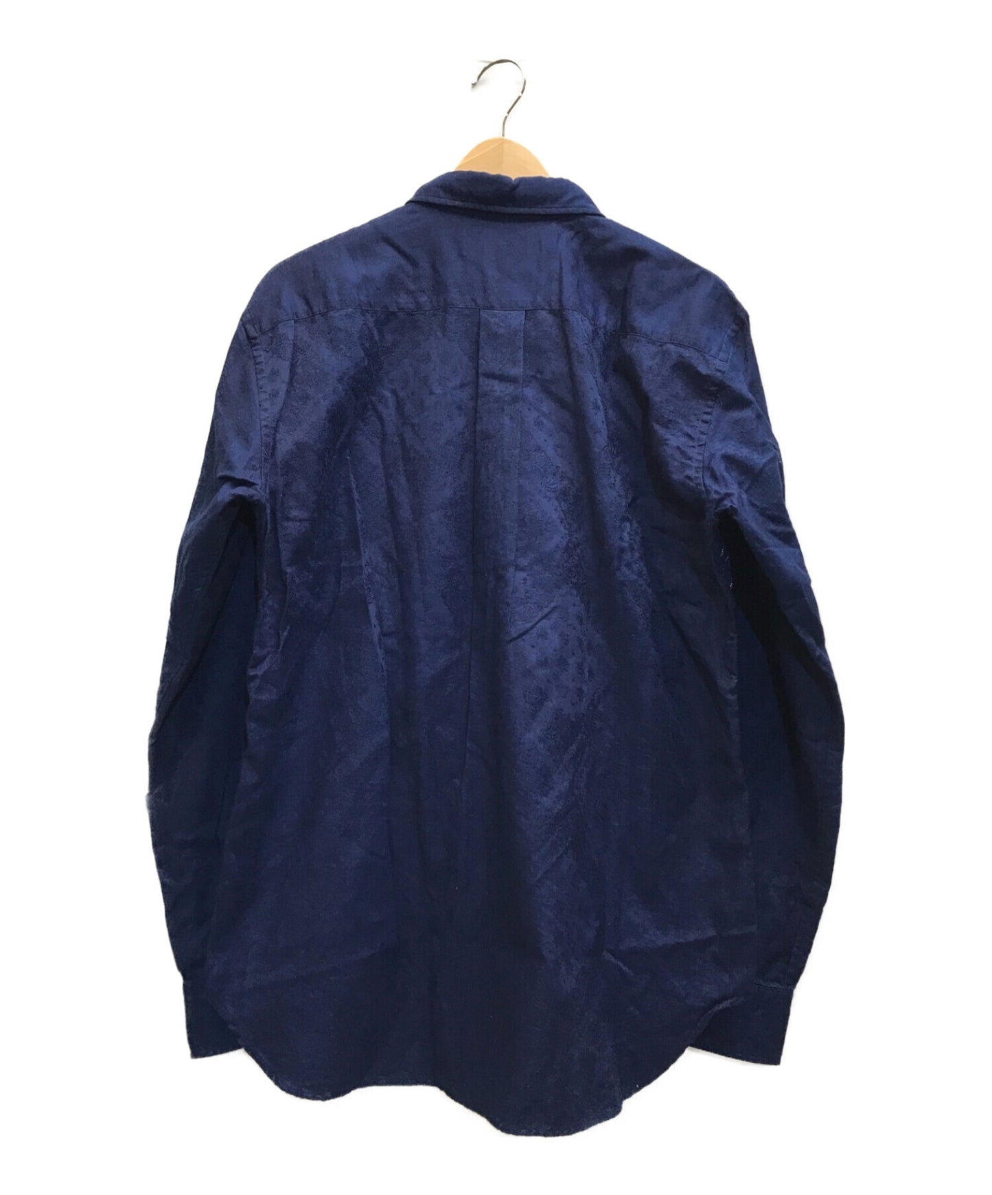 Comme des Garcons homme deux indigo dyed patchwork เสื้อ DE-B054 AD2019